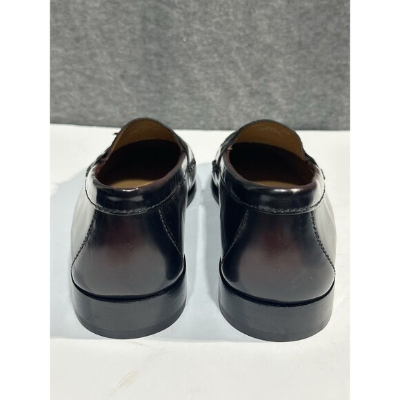 Cole Hann Pinch Tassel Loafers Brown Smooth Leather Burgundy Brown Men’s 10.5D main image 8